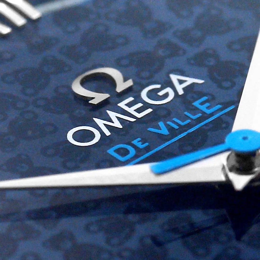 OMEGA De Ville 424.10.40.20.03.003 Blue Steel Upgraded 460